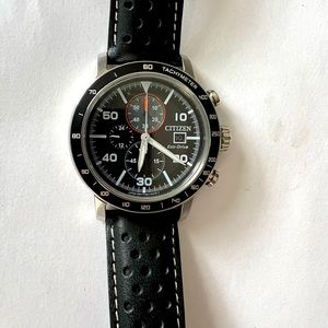 Mens citizen eco-drive chronograph watch